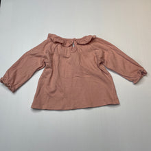 Load image into Gallery viewer, Girls Anko, long sleeve ruffle top, GUC, size 0,  
