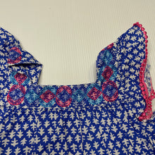 Load image into Gallery viewer, Girls Target, embroidered lightweight cotton top, GUC, size 0,  