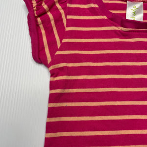 Girls Dymples, striped cotton t-shirt / top, GUC, size 000,  