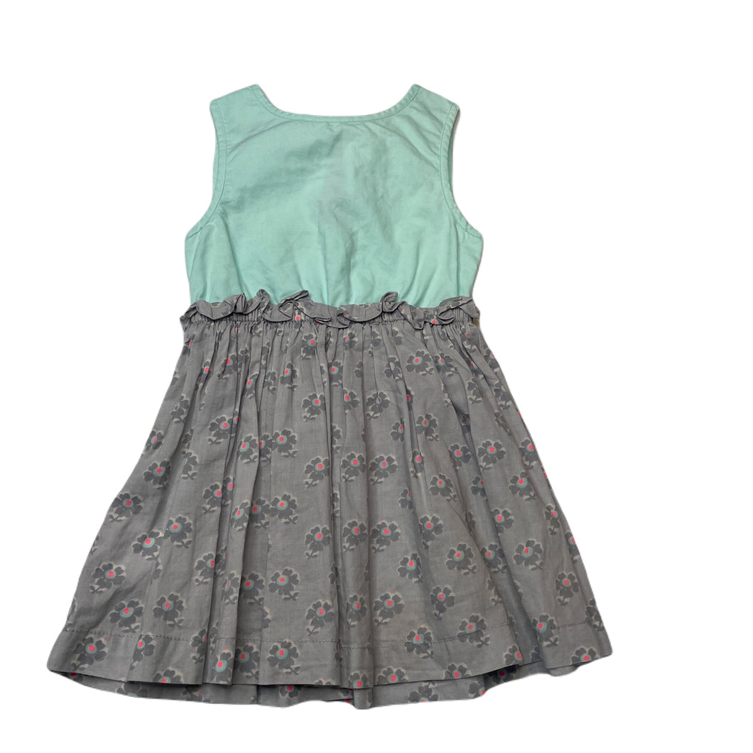 Girls Country Road, spliced lightweight cotton dress, light mark lower skirt, FUC, size 0, L: 41cm