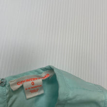 Load image into Gallery viewer, Girls Country Road, spliced lightweight cotton dress, light mark lower skirt, FUC, size 0, L: 41cm