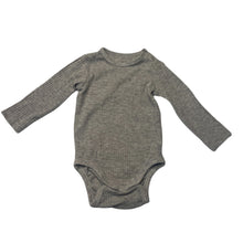 Load image into Gallery viewer, unisex H&amp;M, ribbed stretchy bodysuit / romper, EUC, size 000,  