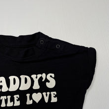 Load image into Gallery viewer, Girls Favourites, Aust cotton t-shirt / top, dad, EUC, size 1,  