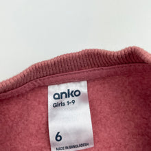 Load image into Gallery viewer, Girls Anko, fleece lined sweater / jumper, EUC, size 6,  