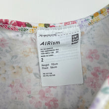 Load image into Gallery viewer, Girls Uniqlo, floral casual summer dress, EUC, size 2, L: 45cm