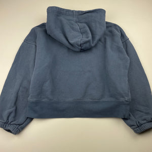 Girls Anko, blue fleece lined hoodie sweater, FUC, size 10,  