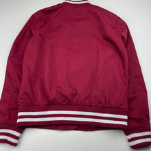 Load image into Gallery viewer, Girls embroidered, lightweight zip up jacket, no size, L: 49cm, armpit to armpit: 45cm, shoulder to cuff: 53cm, GUC, size 12-14,  
