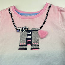 Load image into Gallery viewer, Girls Target, fleece lined sweater / jumper, light marks on front, FUC, size 6,  