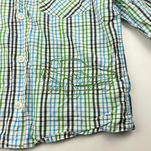 Load image into Gallery viewer, Boys Esprit, embroidered cotton long sleeve shirt, FUC, size 2,  