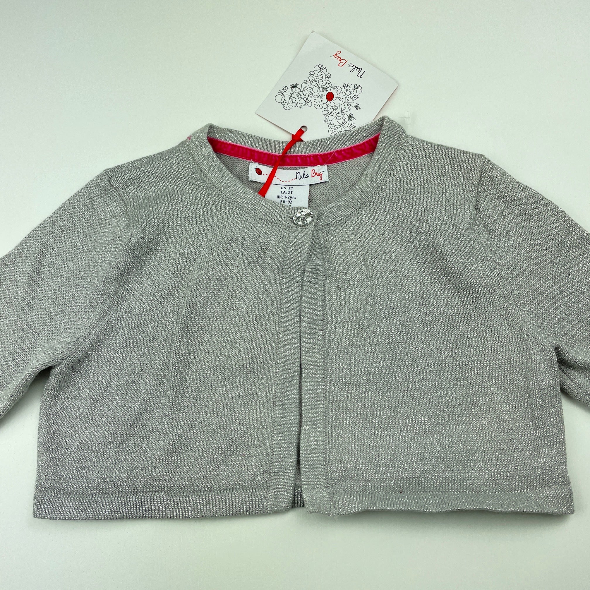 Silver bolero hotsell cardigan girl