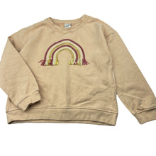 Load image into Gallery viewer, Girls Target, embroidered cotton sweater / jumper, light marks left sleeve, FUC, size 6,  