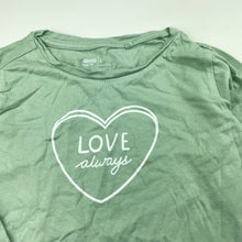 Load image into Gallery viewer, Girls Anko, green cotton long sleeve top, GUC, size 6,  