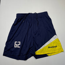 Load image into Gallery viewer, Boys Besteam, navy sports / activwear shorts, elasticated, EUC, size 14,  