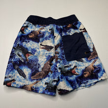 Load image into Gallery viewer, Boys Target, lightweight board shorts, elasticated, crocodiles, FUC, size 9,  