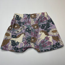 Load image into Gallery viewer, Girls Cotton On, stretchy floral pyjama shorts, unicorns, GUC, size 2,  
