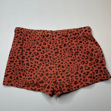Load image into Gallery viewer, Girls Brilliant Basics, animal print cotton shorts, elasticated, FUC, size 10,  