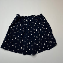 Load image into Gallery viewer, Girls Kids &amp; Co, navy lightweight shorts, elasticated, GUC, size 5,  
