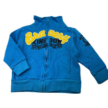 Load image into Gallery viewer, Boys SPUNKY KIDS, fleece lined zip up sweater / jumper, FUC, size 2,  