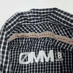 Boys OMM, lightweight cotton short sleeve shirt, GUC, size 8,  