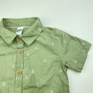 Boys Anko, lightweight cotton short sleeve shirt, FUC, size 3,  