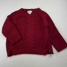 Load image into Gallery viewer, Girls Pumpkin Patch, knitted sweater / jumper, pilling, FUC, size 3-4,  