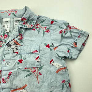 unisex Big W, Christmas cotton pyjama top, FUC, size 2,  