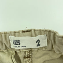 Load image into Gallery viewer, Boys Cotton On, stretch cotton shorts, adjustable, FUC, size 2,  