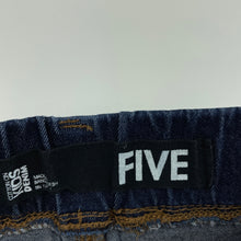 Load image into Gallery viewer, Girls Cotton On, stretch denim leggings / jeggings, adjustable, inside leg: 48cm, GUC, size 5,  