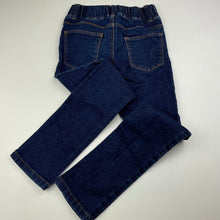 Load image into Gallery viewer, Girls Cotton On, stretch denim leggings / jeggings, adjustable, inside leg: 48cm, GUC, size 5,  