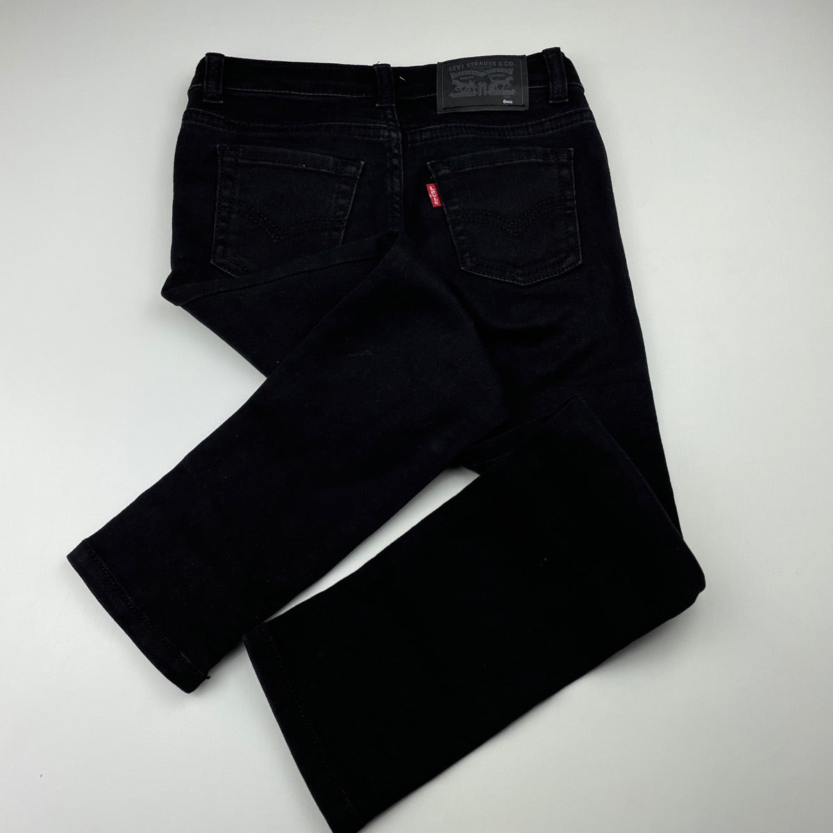 Black levis 519 on sale