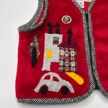 Load image into Gallery viewer, Boys WOOLART, red wool blend vest, EUC, size 0-1,  
