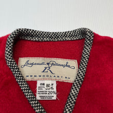 Load image into Gallery viewer, Boys WOOLART, red wool blend vest, EUC, size 0-1,  