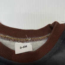 Load image into Gallery viewer, Boys fleece lined, velour sweater / jumper, GUC, size 00,  
