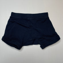 Load image into Gallery viewer, unisex Anko, navy soft cotton shorts, elasticated, GUC, size 0,  