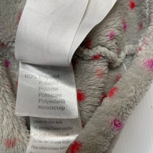 Load image into Gallery viewer, Girls Vertbaudet, fleece dressing gown / bath robe, poppers, L: 44cm, GUC, size 2,  