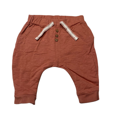 Girls Anko, organic cotton pants / bottoms, elasticated, EUC, size 000,  