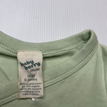 Load image into Gallery viewer, unisex Baby Berry, organic cotton bodysuit / romper, GUC, size 000,  