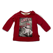 Load image into Gallery viewer, Boys Levis, cotton long sleeve top, robot, GUC, size 00,  