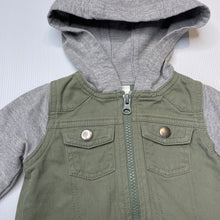 Load image into Gallery viewer, Boys Dymples, lightweight hooded jacket, EUC, size 00,  