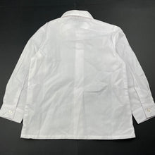 Load image into Gallery viewer, Boys Blue Sky, white lightweight long sleeve shirt, NEW, size 3,  