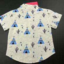 Load image into Gallery viewer, Boys lightweight, short sleeve shirt, NEW, size 0,  