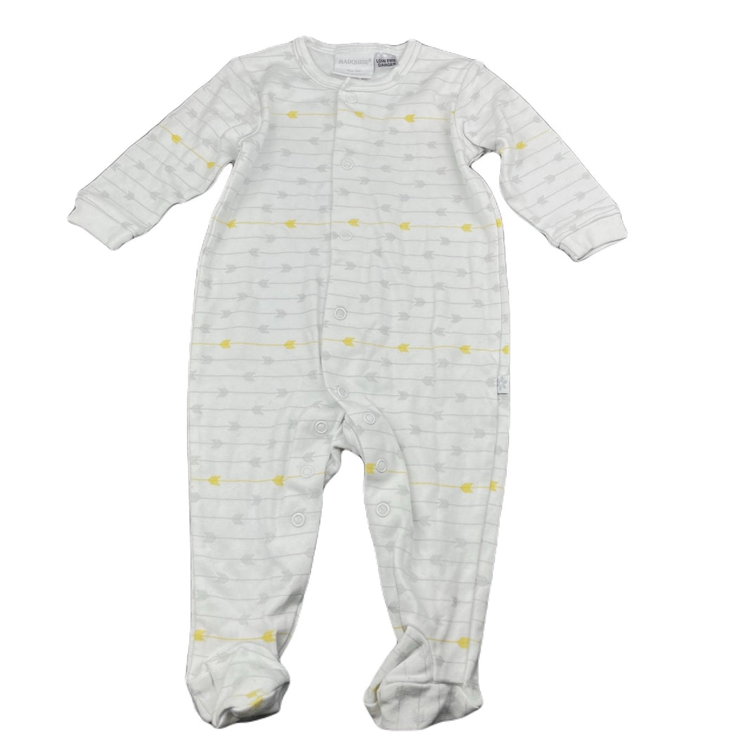 unisex Marquise, soft cotton coverall / romper, EUC, size 00,  