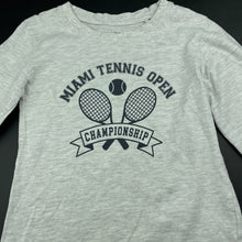 Load image into Gallery viewer, Girls Favourites, grey marle long sleeve t-shirt / top, GUC, size 9,  