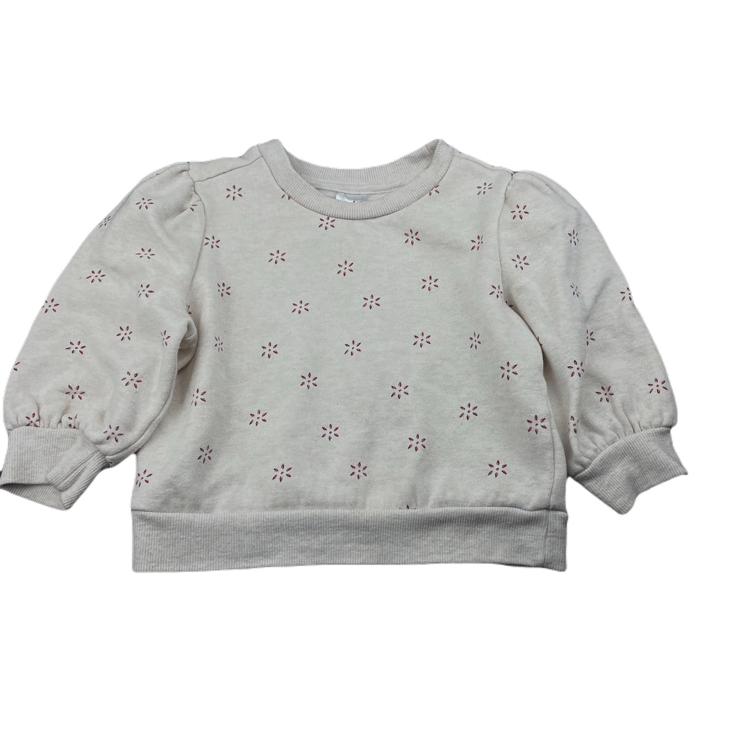 Girls Anko, fleece lined sweater / jumper, GUC, size 2,  