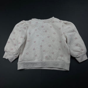 Girls Anko, fleece lined sweater / jumper, GUC, size 2,  
