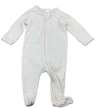 Load image into Gallery viewer, Girls Target, pink stretchy zip coverall / romper, EUC, size 000,  