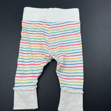 Load image into Gallery viewer, Girls Mothercare, soft cotton leggings / bottoms, EUC, size 000,  