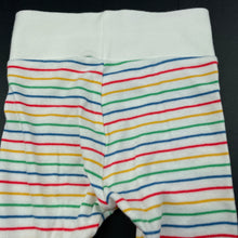 Load image into Gallery viewer, Girls Mothercare, soft cotton leggings / bottoms, EUC, size 000,  