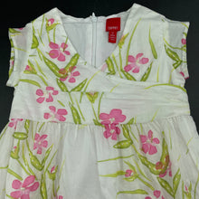 Load image into Gallery viewer, Girls Esprit, lined lightweight floral cotton dress, EUC, size 12 months, L: 48cm