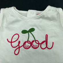 Load image into Gallery viewer, Girls Original Marines, embroidered cotton summer top, EUC, size 00,  